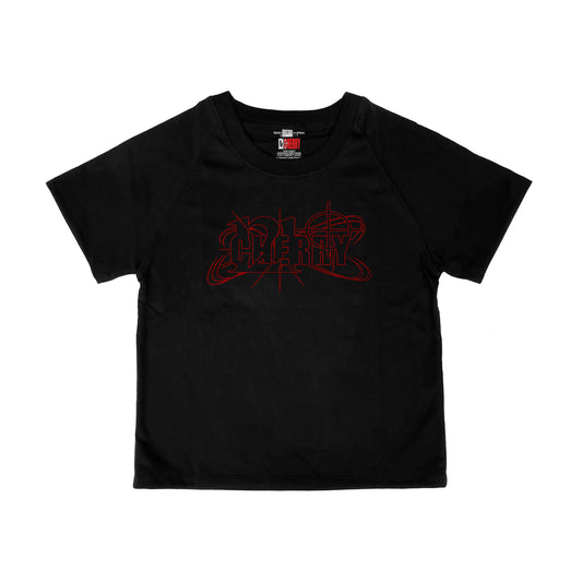 CHERRY1210 "LOGO BABYTEE" BLACK